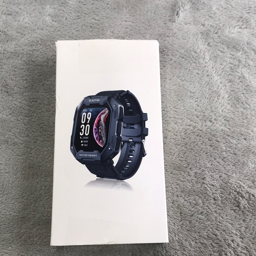 Touch Screen Smart Watch Men's Camo Band New